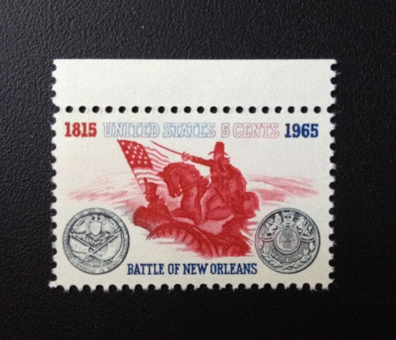 Scott #1261 Battle of New Orleans, MINT, VF, NH