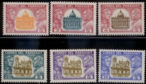 Paraguay 1964 SC# 822-7 MNH-OG E48