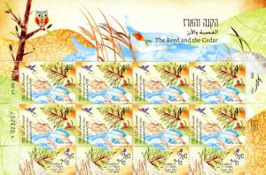 Israel 2016 MNH Parables of Sages 3x 10v M/S Lions Herons Fox Birds Trees Stamps 