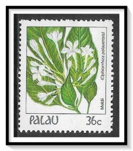 Palau #134 Indigenous Flowers MNH