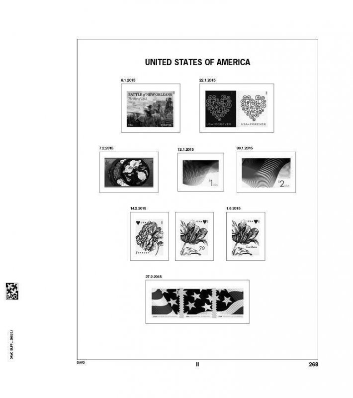 DAVO LUXE United States Hingeless Album,  Part VI (1998 - 2005)