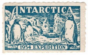 (I.B) Australia Cinderella : Antarctica Expedition 1954 (Penguins)