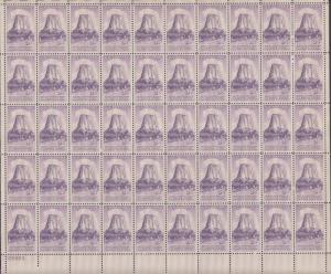 US #1084   Devil's Tower   Full sheet of 50  MNH