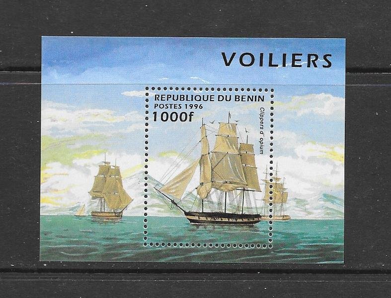 SHIPS - BENIN #856  OPIUM CLIPPER  MNH