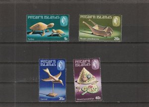 Pitcairn Islands  Scott#  194-197  MNH  (1980 Handicrafts)