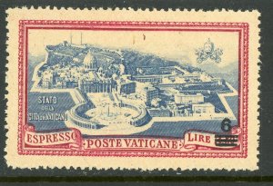 Vatican 1945 Special Delivery Scott #E7 MNH F249