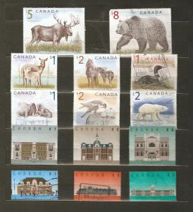 CANADA -HIGH VALUE DEFINITIVES -  USED STAMPS