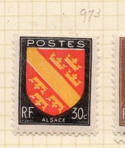 France 1946-47 Early Issue Fine Mint Hinged 30c. 232691