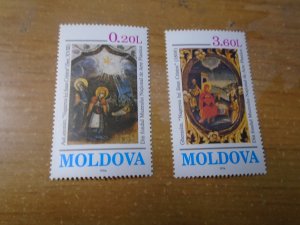 Moldova  #  151-52  MNH