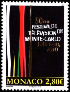 Monaco #2596, Complete Set, 2010, Never Hinged