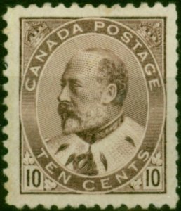 Canada 1903 10c Dull Purple SG184 Fine MM