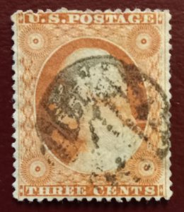 US Scott #26 Used VF  1857