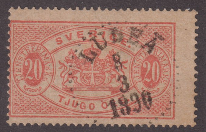 Sweden O19 Official 1882