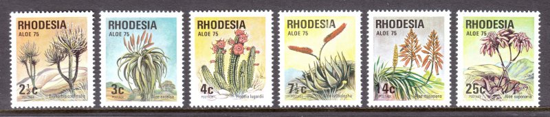 Rhodesia - Scott #352-357 - MNH - SCV $3.75