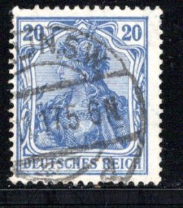 Germany Reich Scott # 84e, used, experts h/s, Mi 87 I a