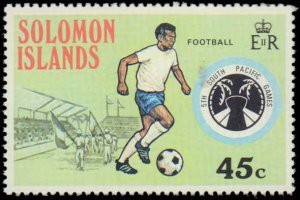 Solomon Islands #289-292, Complete Set(4), 1975, Sports, Never Hinged