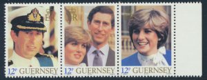 Guernsey  SG 235a  SC# 225  Royal Wedding  Mint Never Hinged see scan 