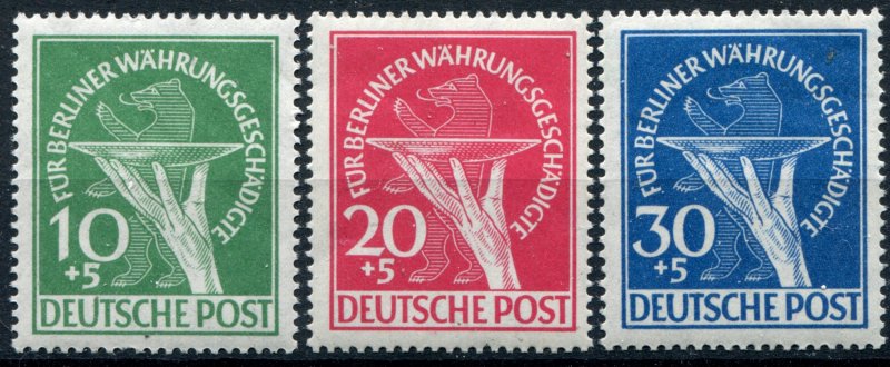 Berlin  Sc.# 9NB1-3 MNH**