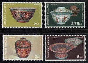 Thailand  Scott 947-950 MNH** pottery set