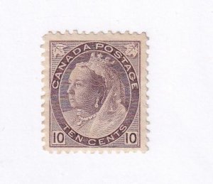 CANADA # 83 VF-MVLH 10cts NUMERAL ISSUE CAT VALUE $750 (BUYNOWCHEAPIE)