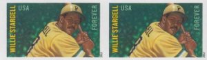 US 4696a Modern Imperf Willie Stargell Pair