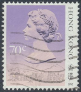 Hong Kong  SG 604 imprint 1991  Sc# 494d Used  see details  / scans