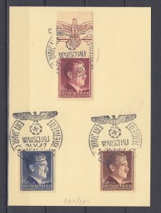 Third Reich Propaganda Postcard Generalgouvernement 1942