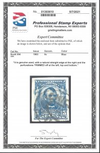 304 Used... PSE Certificate... SCV $2.00