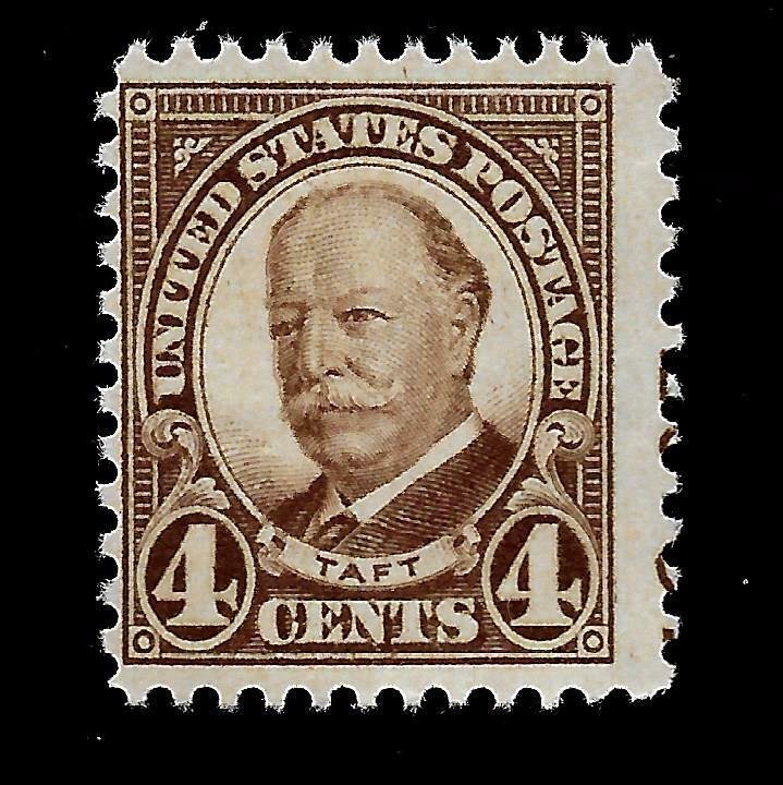   US 1930 Sc# 685 4  c William TAFT  Mint NG - Crisp Color