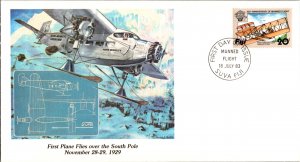 Fiji, Worldwide First Day Cover, Aviation