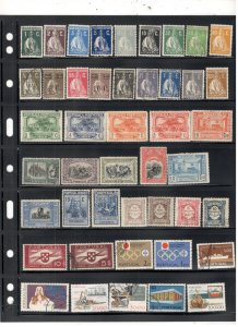 PORTUGAL COLLECTION ON STOCK SHEET MINT/USED