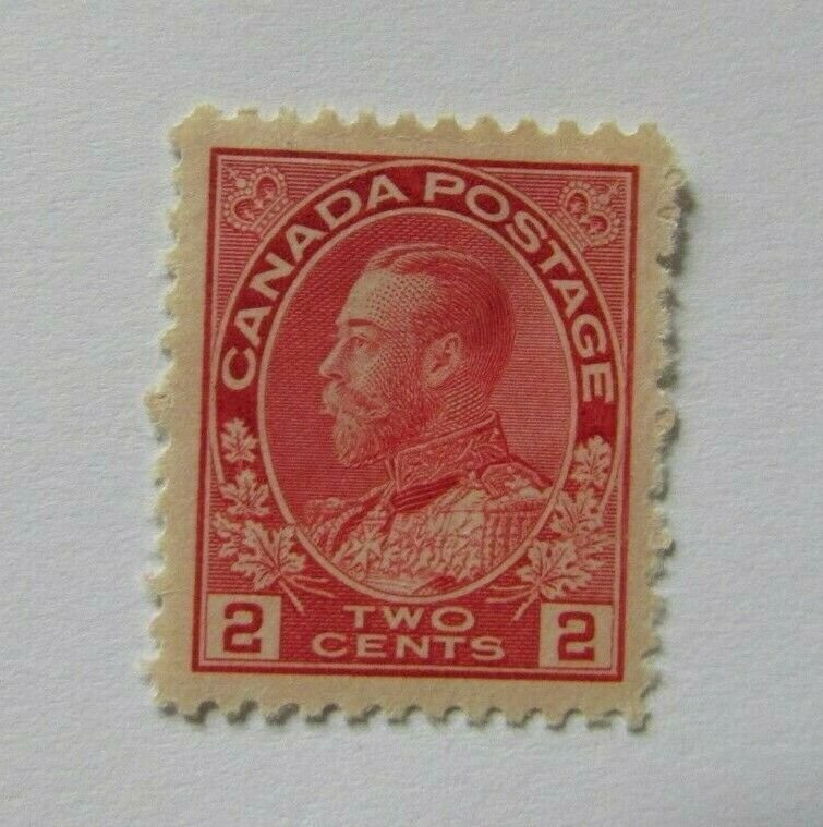 1911  Canada SC #106  KING GEORGE V  MH   F-VF stamp