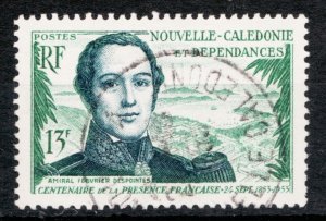 1953 New Caledonia Sc #299 - 13F Auguste Febvrier-Despointes - Used Cv$7.50