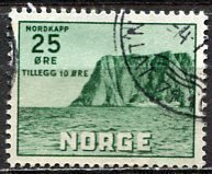 Norway; 1957: Sc. # B59: Used Single Stamp