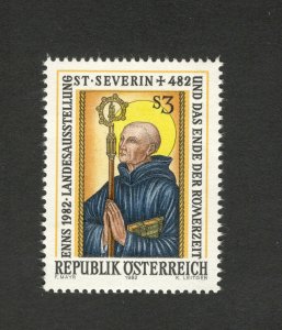 AUSTRIA-MNH STAMP-ST SEVERIN AN THE END OF THE ROMAN PERIOD -1982.