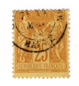 France #99 Perf Used - Stamp - CAT VALUE $5.00