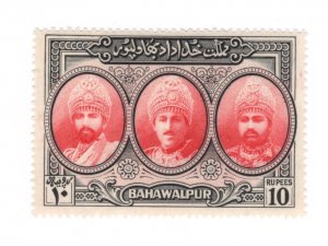 Bahawalpur Pakistan #15 MH - Stamp CAT VALUE $47.50