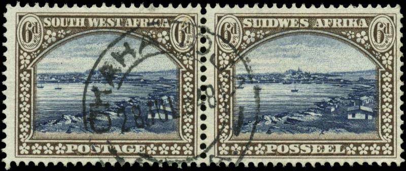 South West Africa Scott #114 Used