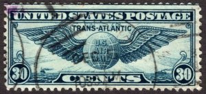 1939, US 30c, Winged Globe, Used, Sc C24