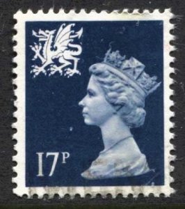 STAMP STATION PERTH Wales #WMH31 QEII Definitive Used 1971-1993