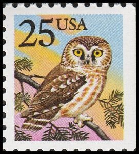 US 2285 Owl 25c single (1 stamp) MNH 1988 