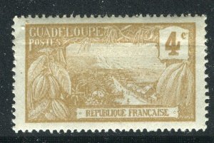 FRENCH GUADELOUPE; 1905 early Pictorial issue MINT MNH unmounted 4c.