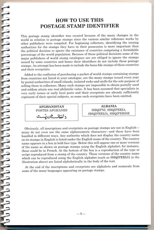 Unitrade Worldwide Postage Stamp Identifier - Reference Booklet - 2nd Edition