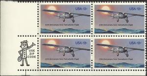 # 1710 MINT NEVER HINGED LINDBERGH FLIGHT