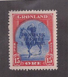 GREENLAND SC# 23a  VF/MOG
