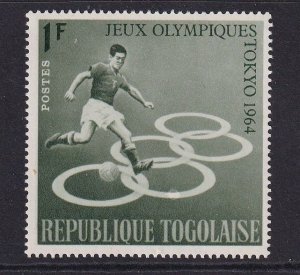 Togo   #491  MNH  1964 Olympic Games Tokyo 1fr