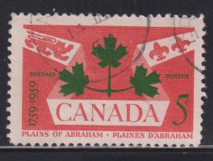 Canada 388 The Plains of Abraham 5¢ 1959