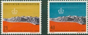 Liechtenstein 324-25 MH CV $1.10 BIN $0.45