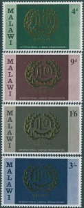Malawi 1969 SG324-327 ILO set MNH