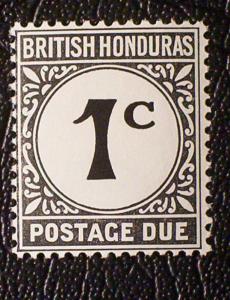 British Honduras Scott #J1 mnh